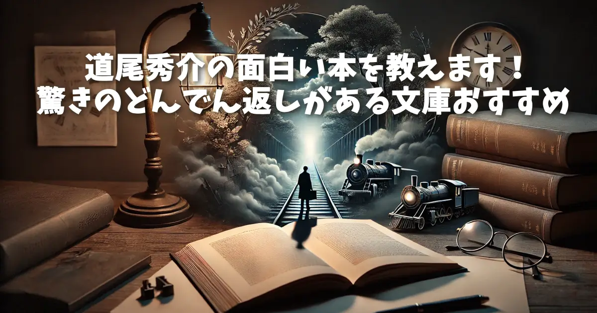 道尾秀介の面白い本を教えます！驚きのどんでん返しがある文庫おすすめ